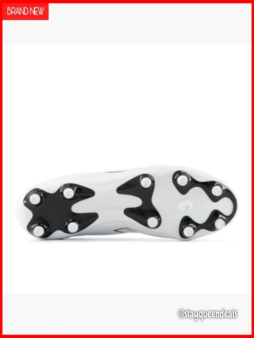 Low Top Soccer Shoes, Lace-Up Athletic Sneakers, Rubber Sole